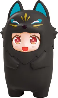 GOOD SMILE COMPANY Nendoroid More Kigurumi Face Parts Case (Black Kitsune) - Figure Accessories - photo 4