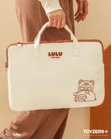 LuLu the Piggy Costume Series - Bear & Sheep Laptop Case 1