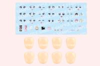 CUSTOMIZED FACE & DECAL SET Vol.7 [DESIGNED BY RAGUHONOERIKA FOR MADOKA YUKI B] 1