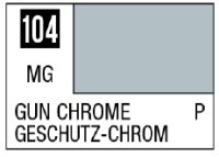 Mr. Color 104 - Gun Chrome (Metallic Gloss/Primary) 1