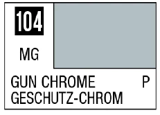 Mr. Color 104 - Gun Chrome (Metallic Gloss/Primary)