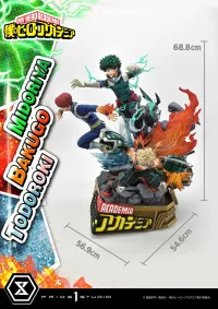 Prime 1 Studio Ultimate Premium Masterline My Hero Academia Midoriya, Bakugo & Todoroki Deluxe Version - My Hero Academia - photo 83