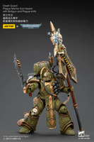 Death Guard Plague Marine Icon bearer with Boltgun and Plague knife 6