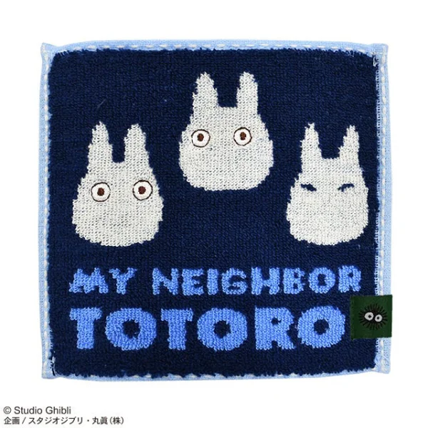 Marushin Mame Towel Series (Small White Totoro) - Studio Ghibli