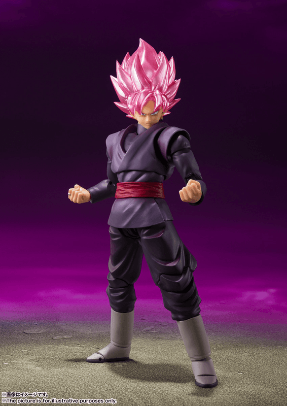 Goku Black -Super Saiyan Rose- (Reissue) Dragon Ball Super, TAMASHII NATIONS S.H.Figuarts