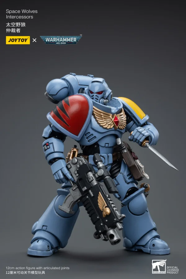JOYTOY Space Wolves Intercessors - Warhammer 40K