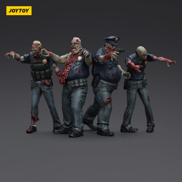 Dark Source Zombie Fiqure Police (Male)
