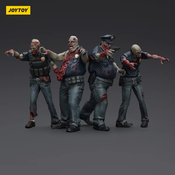 JOYTOY Dark Source Zombie Fiqure Police (Male) - JOYTOY Original Series