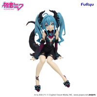 Hatsune Miku Noodle Stopper Figure-Hatsune Miku・Villain ver. 1