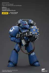 JOYTOY Ultramarines MK VI Tactical Squad Legionary with Bolter& Chainblade - Warhammer 40K - photo 8