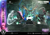 Prime 1 Studio Ultimate Diorama Masterline Godzilla x Kong: The New Empire (Film) Kong vs Skar King Bonus Version - Godzilla - photo 70