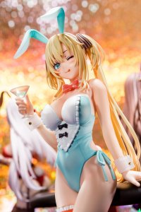 Regina Mercedes wearing 秘色(HISHOKU) bunny costume with Nip Slip Gimmick System 21