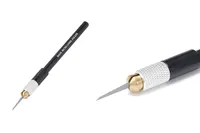 Wave Co. HG Micro Chisel Set 4 Blades + Grip (Black) - Tools - photo 4