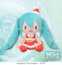 SEGA Fuwapetit "Hatsune Miku" Series L Plush "Hatsune Miku" Christmas 2023 - Hatsune Miku - photo 1