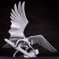 ARTPLA SCULPTURE WORKS Evangelion Mass Production Type -Attack- Plastic Model 6