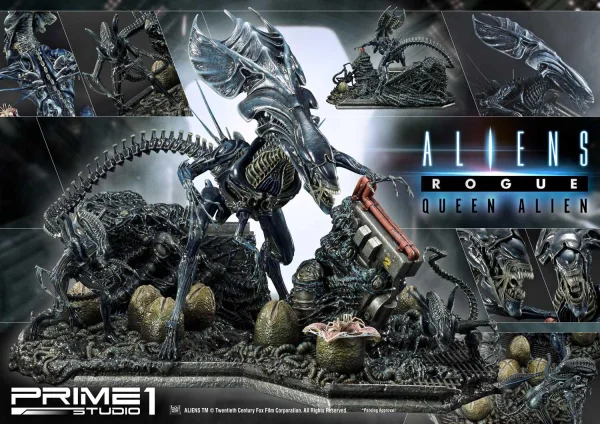 Prime 1 Studio Premium Masterline Aliens (Comics) Queen Alien Battle Diorama - Alien (Movie Franchise)