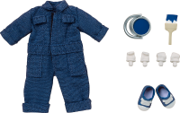 Nendoroid Doll Outfit Set: Colorful Coveralls (Denim) 2