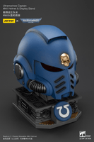 Ultramarines Captain MkX Helmet & Display Stand 36