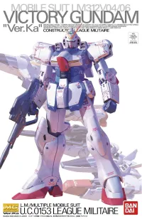 BANDAI HOBBY MG 1/100 V Gundam Ver.Ka (with clear body parts) - Mobile Suit Gundam: Char's Counterattack - photo 1