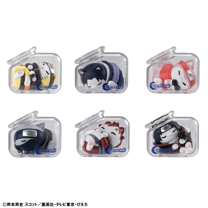 MEGA CAT PROJECT NARUTO Shippuden Good Night Nyaruto! (8pc per box)
