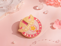 Cardcaptor Sakura 25th Anniversary Metal Badge: Star Wand 10