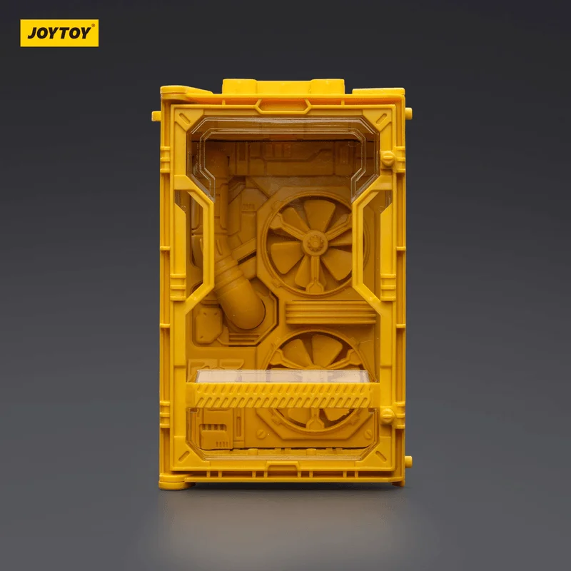 JOYTOY Individual Soldier Hangar Display Case - Surge Yellow A - Figure Accessories