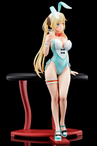 Regina Mercedes wearing 秘色(HISHOKU) bunny costume with Nip Slip Gimmick System 3