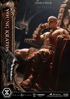 Prime 1 Studio Throne Legacy God of War: Ragnarok Young Kratos 			 - God Of War - photo 31