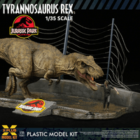 1/35 Scale Plastic Model Kit Jurassic Park Tyrannosaurus rex 5