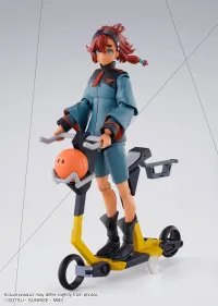 TAMASHII NATIONS Suletta Mercury (Regular Uniform Ver.) and Option Set "Mobile Suit Gundam: The Witch from Mercury", Bandai Spirits S.H.Figuarts - Mobile Suit Gundam: The Witch from Mercury - photo 13