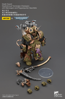 Death Guard Deathshroud Terminator Champion with Manreaper and Plaguespurter Gauntlets 9