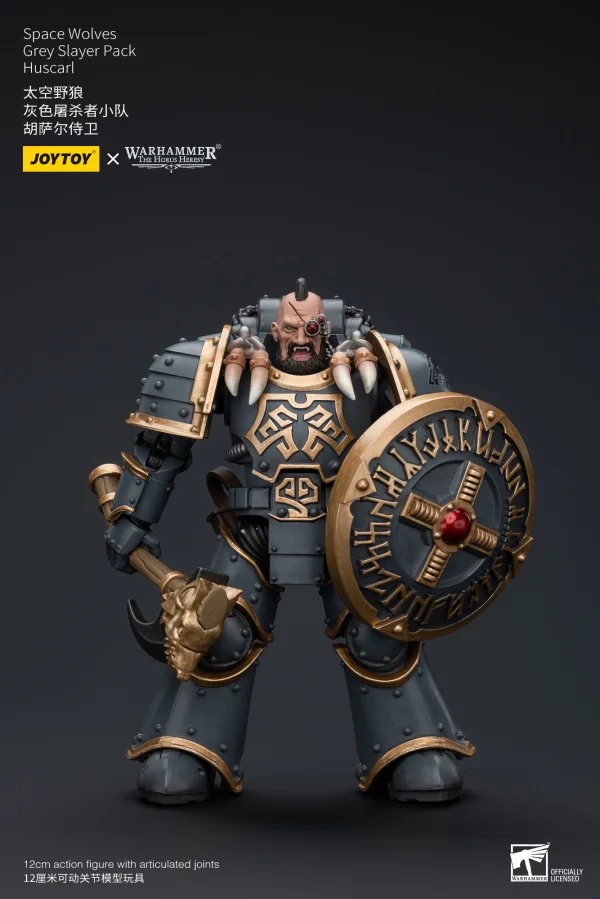 JOYTOY Space Wolves Grey Slayer Pack Huscarl - Warhammer 40K