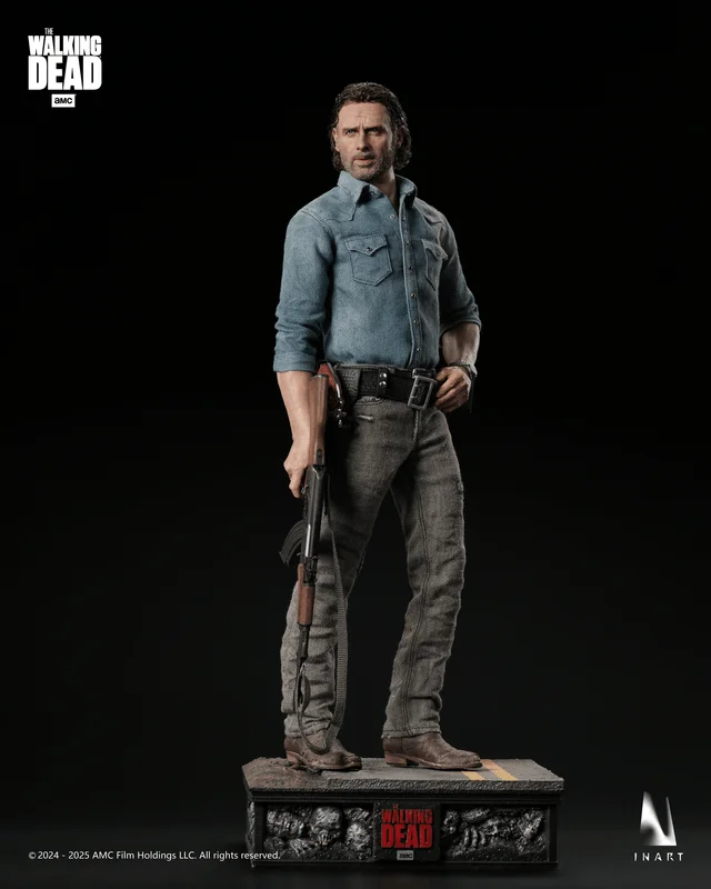 Queen Studios INART - The Walking Dead Season 8 - Rick Grimes 1/6 Collectible Figure - The Walking Dead