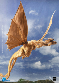 Exquisite Basic Series None Scale Godzilla vs. King Ghidorah King Ghidorah 3