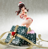 1/6 scaled pre-painted figure of “Rent-A-Girlfriend” MIZUHARA Chizuru in a Santa Claus bikini de fluffy figure 5