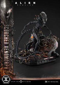 Museum Masterline XL Alien: Romulus Scorched Xenomorph Deluxe Version 36