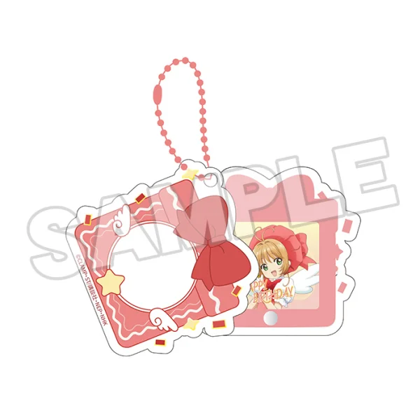 GoodSmile Moment Cardcaptor Sakura: Clear Card Photo Keychain A - Cardcaptor Sakura