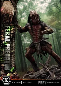 Prime 1 Studio Museum Masterline Prey Feral Predator Deluxe Version - Live Action Movies/TV - photo 116