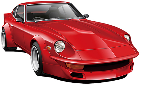 [ID-143] 1/24 Nissan FairLady 240ZG FULL WORKS RACING
