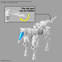 30MM 1/144 Extended Armament Vehicle (HORSE MECHA Ver.) [WHITE] 3