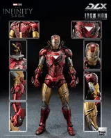 threezero Marvel Studios: The Infinity Saga DLX Iron Man Mark 6 (Battle Damaged) - Marvel - photo 14
