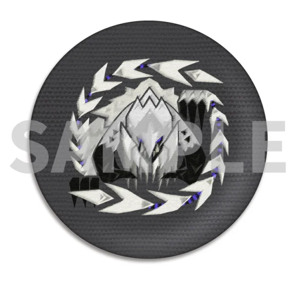 CAPCOM MONSTER HUNTER WILDS Embroidery badge Arkveld - Monster Hunter