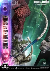 Prime 1 Studio Ultimate Diorama Masterline Godzilla x Kong: The New Empire (Film) Kong vs Skar King - Godzilla - photo 59