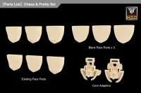 KOTOBUKIYA MEGAMI DEVICE M.S.G 04 FACE SET Chaos & Pretty SKIN COLOR B - Megami Device - photo 1
