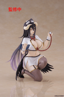 Overlord Desktop Cute Figure - Albedo (Nurse Ver.) 7