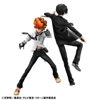 MegaHouse G.E.M. Series Katekyo Hitman Reborn! Tsunayoshi Sawada & Kyoya Hibari & Reborn set (Repeat) - Katekyo Hitman Reborn! - photo 6