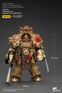 Legio Custodes Aquilon Terminator Squad Aquilon with Infernus Firepike 4