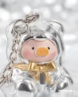 TOYZEROPLUS LuLu the Piggy - Teddy Mini Keychain Case - LuLu The Piggy - photo 3