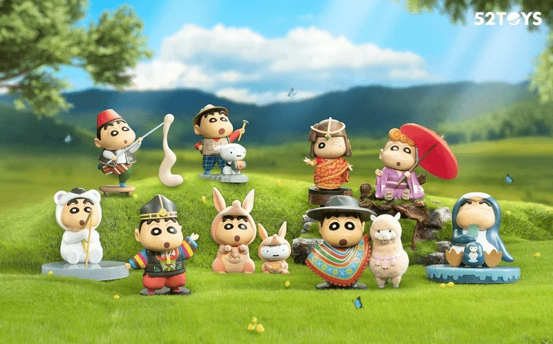 52TOYS CRAYON SHIN-CHAN Around the World 3rd series (8+1) - CRAYON SHIN-CHAN