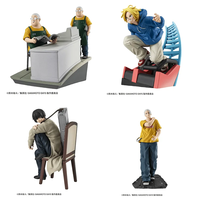 MegaHouse PETITRAMA EX SAKAMOTO DAYS cut out scenes (4pc per box) - Sakamoto Days